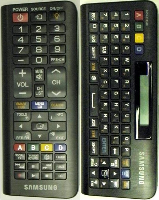 SAMSUNG BN59-01134B (QWERTY)(RMC-QTD1) TV Remote Control